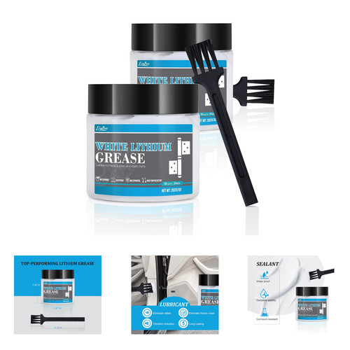 White lithium grease - white,