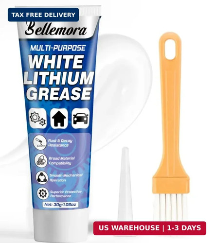 White lithium grease - white,
