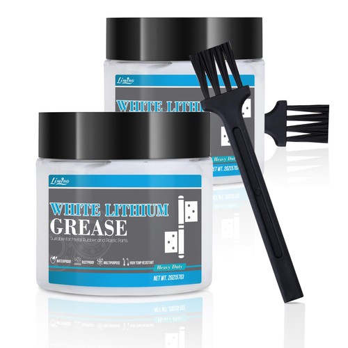 White lithium grease 4oz - lithium,