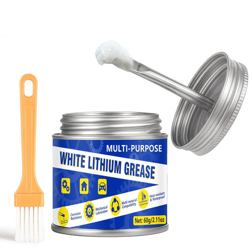 White lithium grease - white,